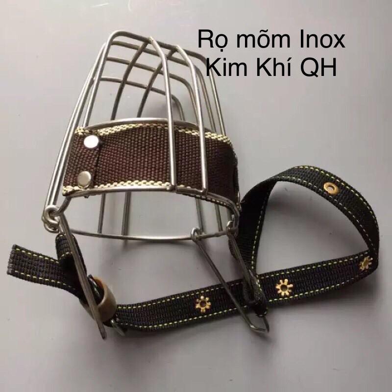 Phụ kiện cho chó cảnh ,Rọ mõm inox cho chó bền đẹp, an toàn cho chủ, chó vs mọi người xung quanh