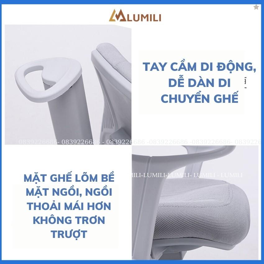 Ghế chống gù chống cận cao cấp F1 ghế trẻ em nâng hạ độ cao độ phù hợp cho học sinh tiện dụng cho bé từ 3-18 tuổi