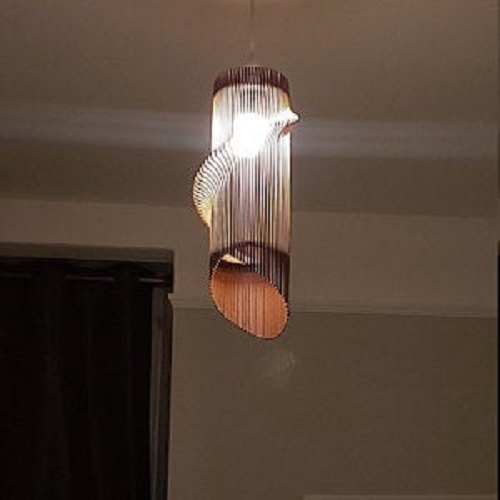 Đèn gỗ thả trần CAO CẤP hiện đại sang trọng chất liệu gỗ trang trí cho phòng khách nhà căn hộ decor nhà quán cafe