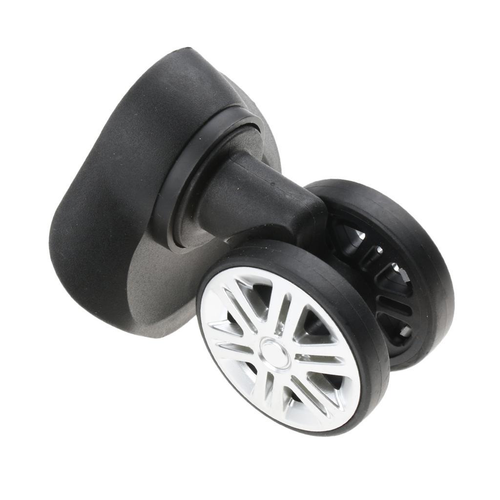 4 Pieces A58# Suitcase Luggage Wheels Replacement Swivel Mute Casters for