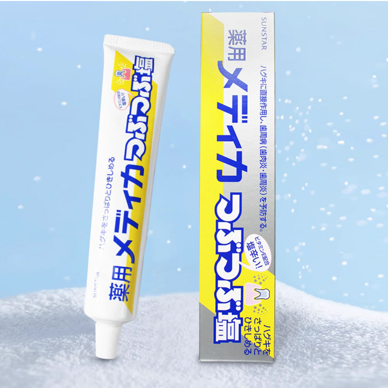 Kem đánh răng muối Sunstar bảo vệ răng nướu chắc khỏe Nhật Bản 170g