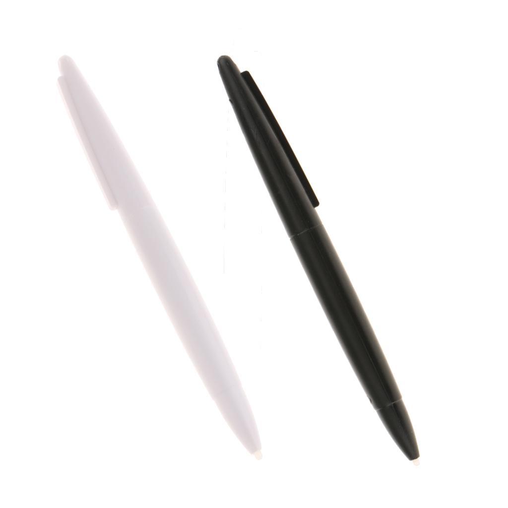 2x Large Pen Touch Screen Stylus Replacement for Console/Tablet/Phone Black