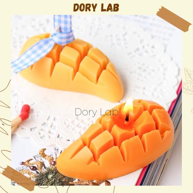 Nến Thơm Miếng Xoài Tinh Dầu Thiên Nhiên Handmade, Phụ Kiện Decor - Dory Lab