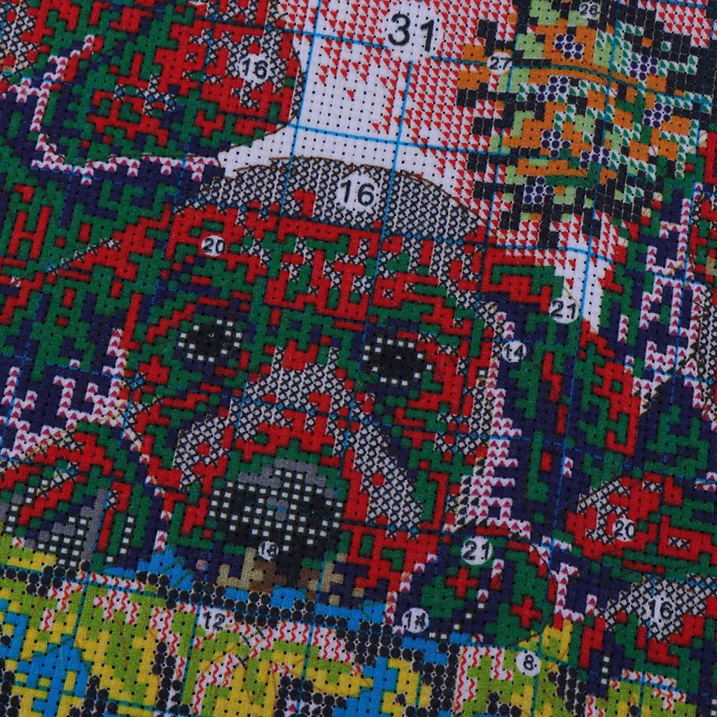 Cute Dog Pattern Stamped & Counted Cross Stitch Kits for Woman Beginners DIY