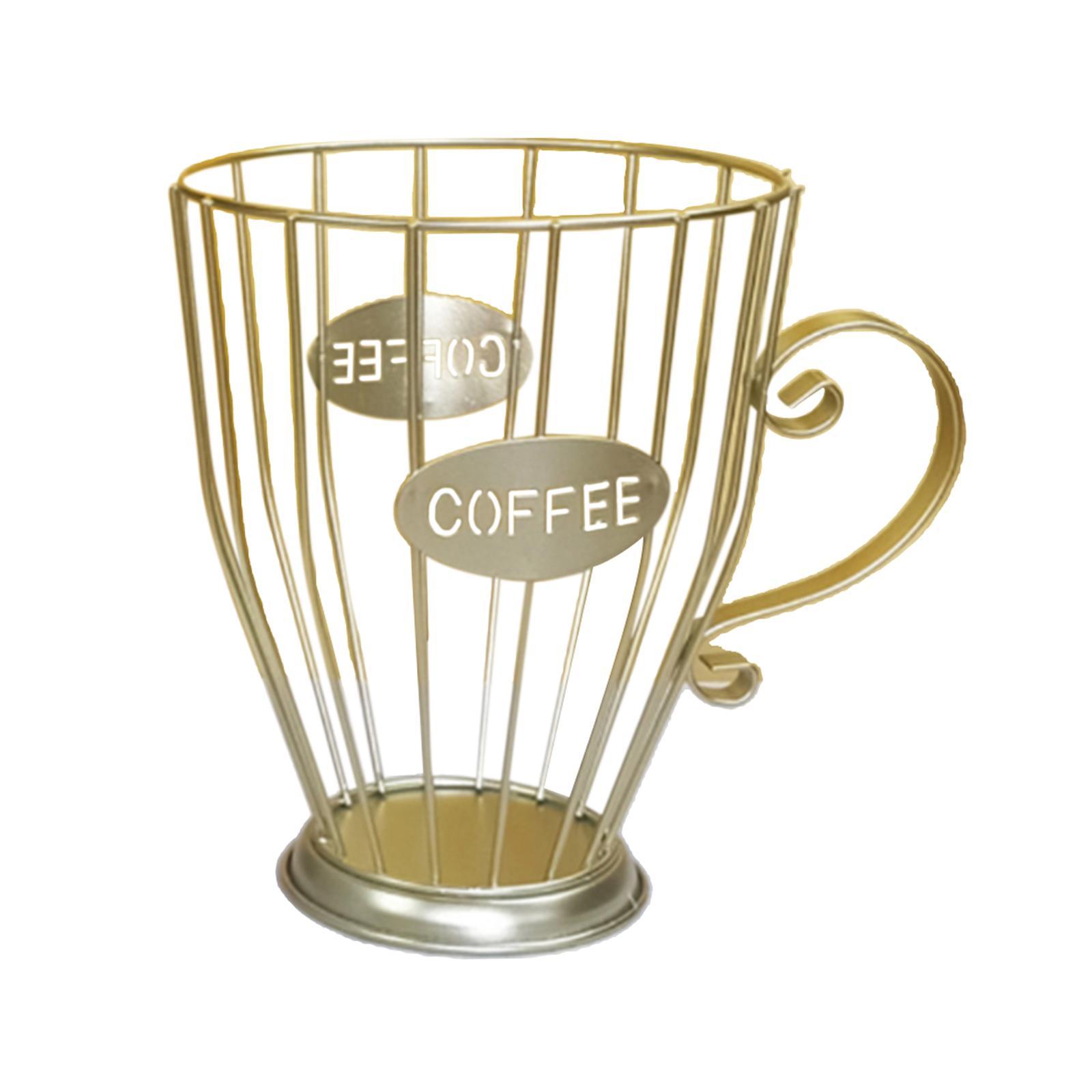 2x Kitchen Coffee Capsule Storage Basket Holder Home Kitchen Organizer