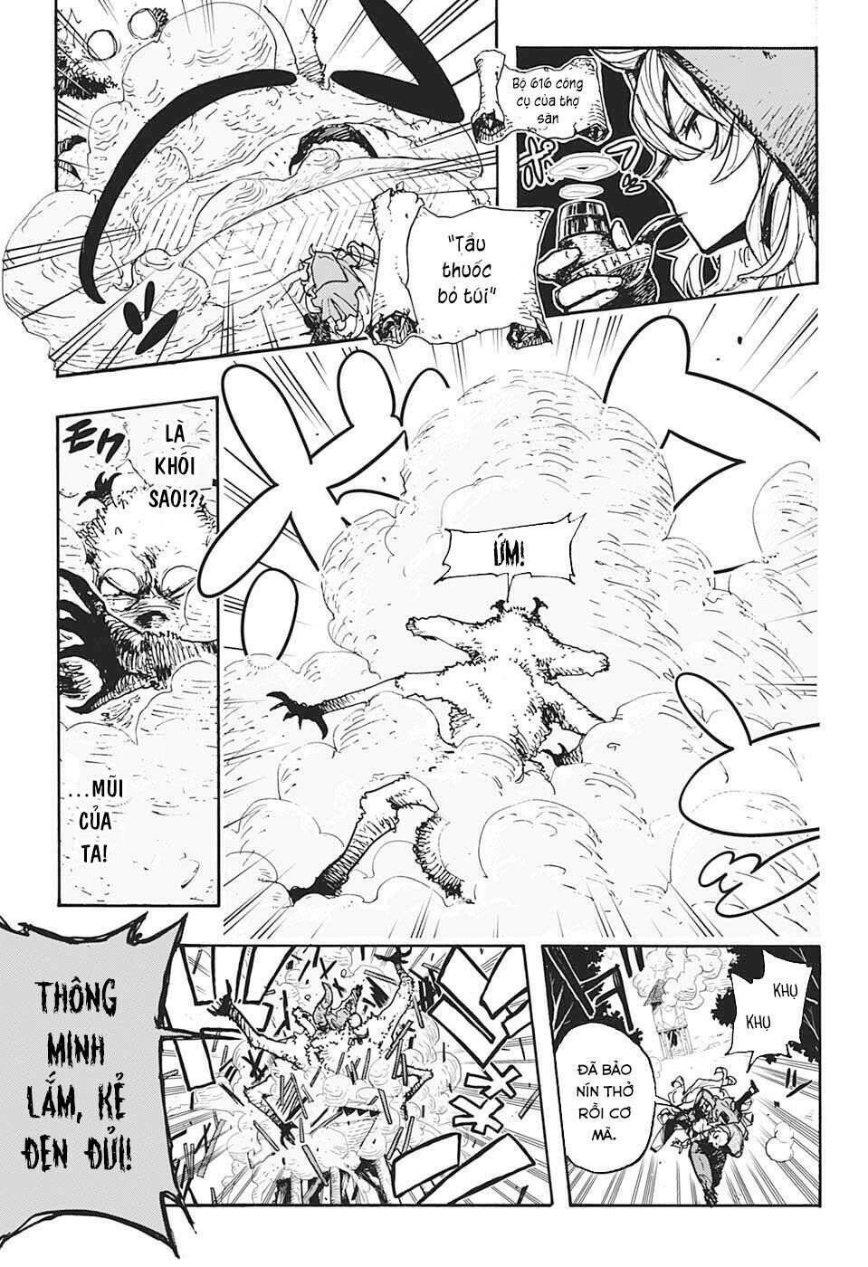 hội thợ săn: khăn đỏ chapter 1 32