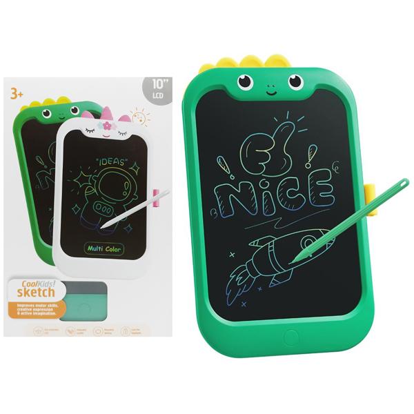 Đồ Chơi Bảng Vẽ Thông Minh Mực Đa Sắc 10 Inch - Khủng Long Tinh Nghịch - Coolkids ZJ19-C