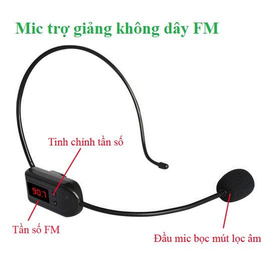 Micro trợ giảng không dây FM