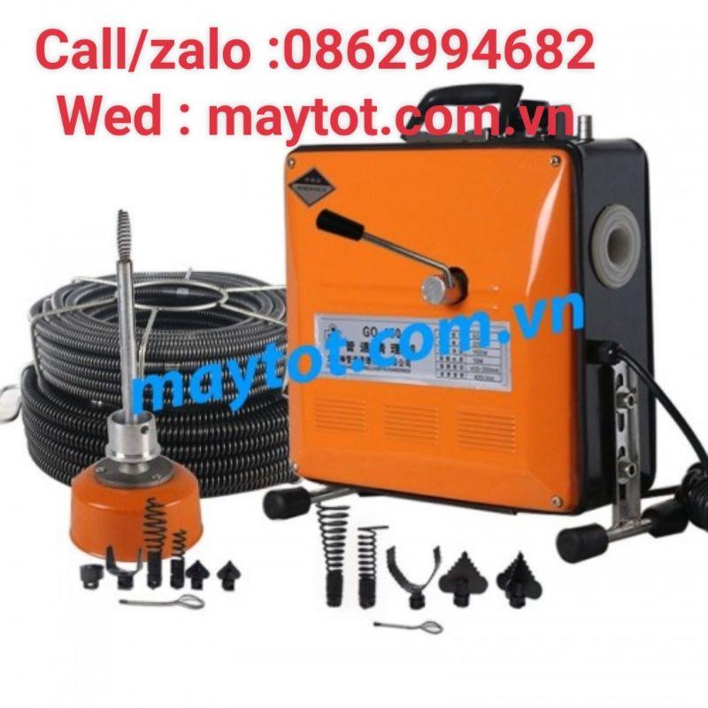 máy thông cống GQ 150 công suất 1800w cho dây phi 8 , phi 16, phi 22  chuyên dụng