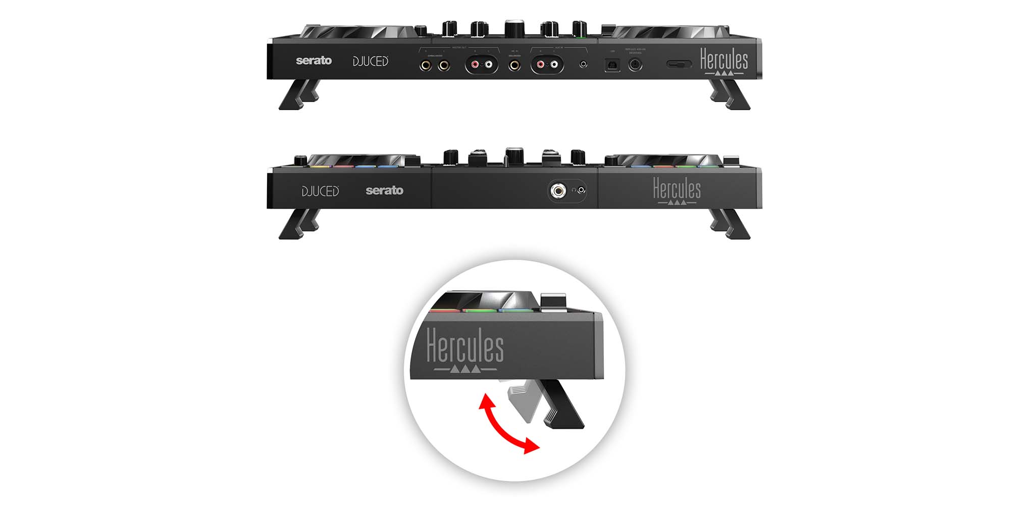DJControl Inpulse 500 - bộ điều khiển bàn dj Hercules - HÀNG CHÍNH HÃNG