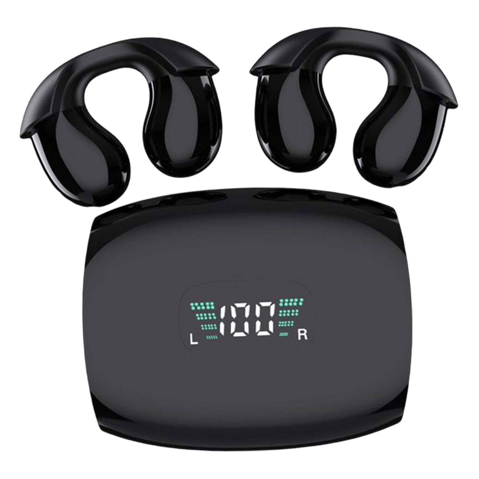 Ear Clip Headphones Touch Control Mini Clip on Earphones for Workout Outdoor