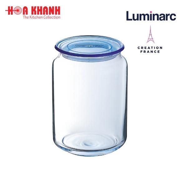 Hũ Thủy Tinh Luminarc Rondo Blue 750ML - J1849