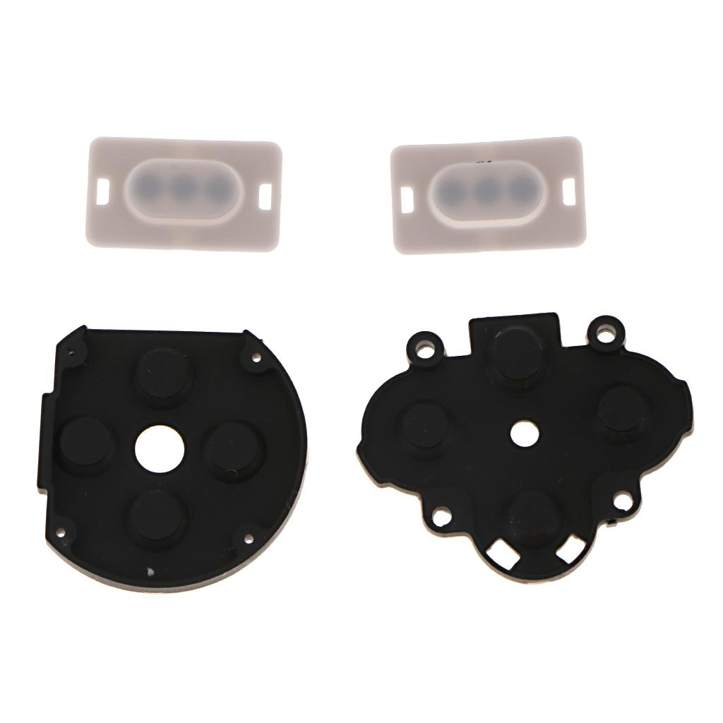 Rubber Conductive Pad Adhesive Button Replacement for  PSP 1000 Gamepad