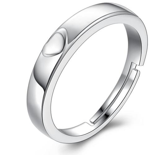 Nhẫn nữ bạc NgọcHY, hoạ tiết Trái Tim