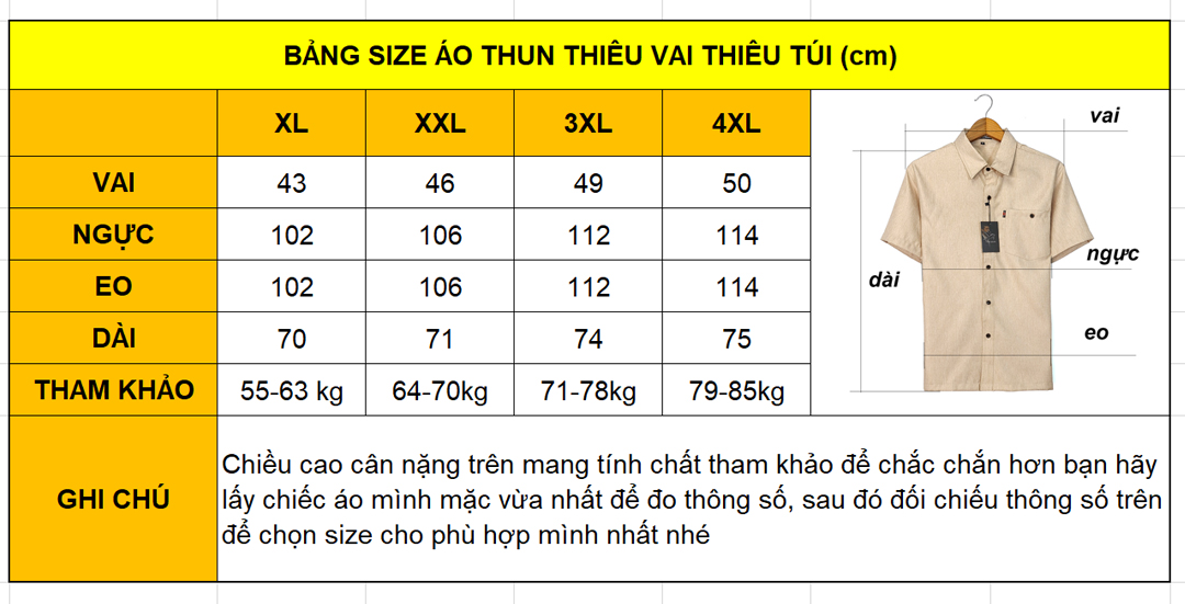 Áo thun nam trung niên ngắn tay có cổ vải dệt riêng cho Thái Khang TOG9