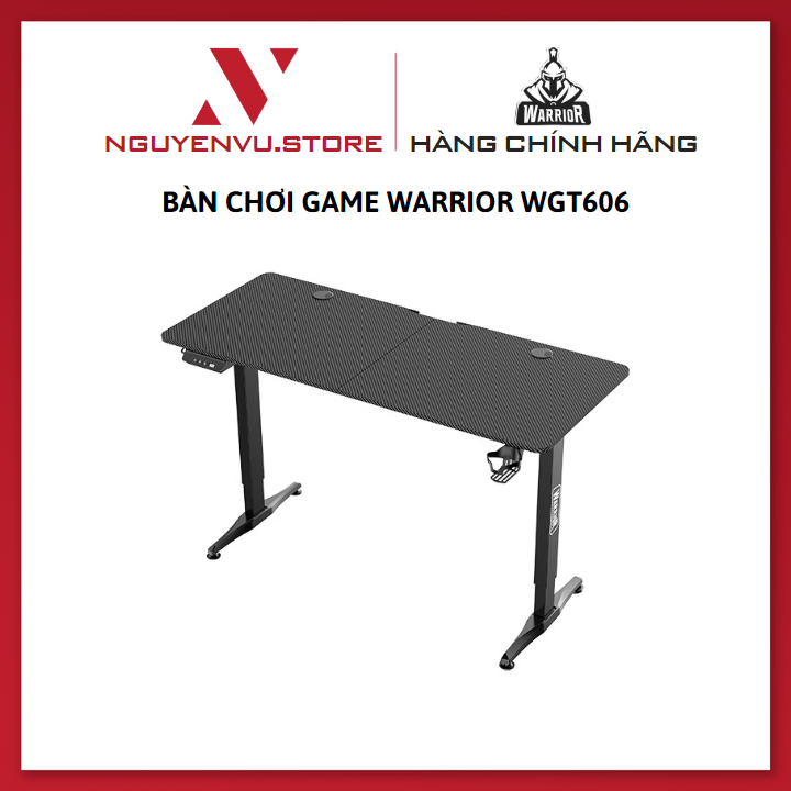 Bàn chơi game WARRIOR - WGT606 - Paladin Series (Nâng hạ điện)