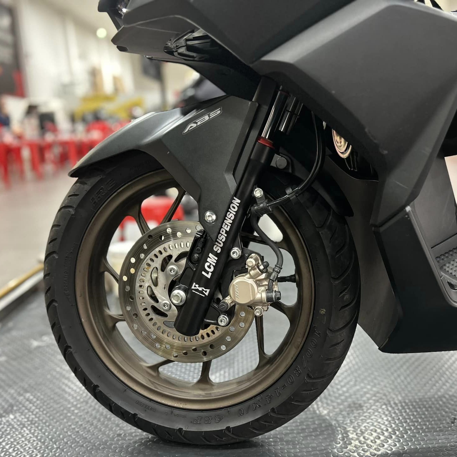 Phuộc trước LCM ty bạc cho Vario 160, Click 160 (070947)