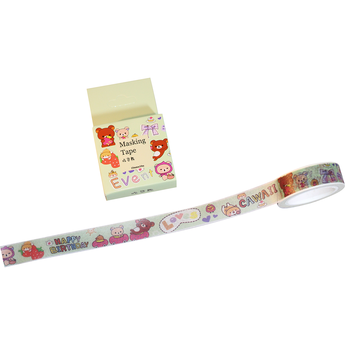 Băng Keo Giấy Trang Trí Masking Tape - Event