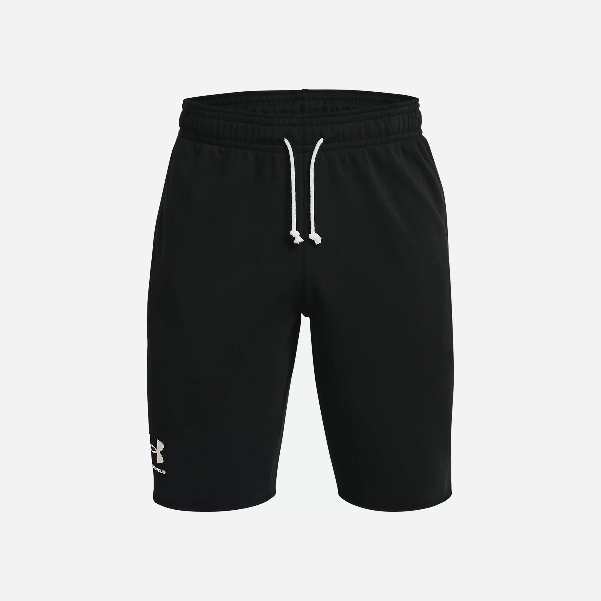 Quần ngắn thể thao nam Under Armour Rival Terry - 1361631-001