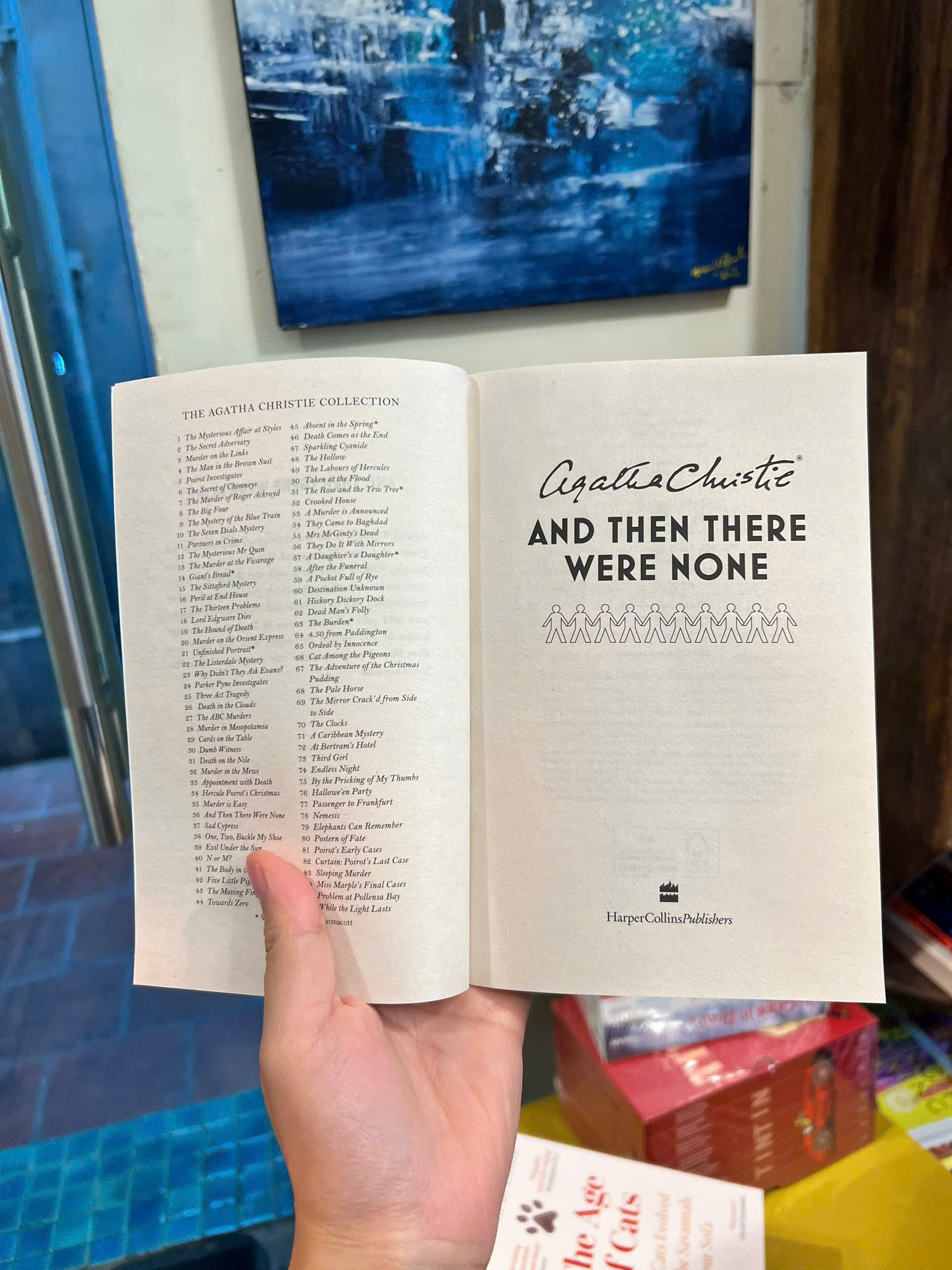 Sách - And Then There Were None by Agatha Christie | Mystery Crime / Thriller / Ngoại văn Nhập khẩu