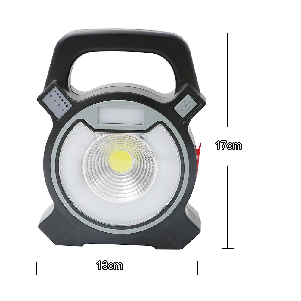 Đèn LED chiếu sáng COB không thấm nước , cổng sạc usb