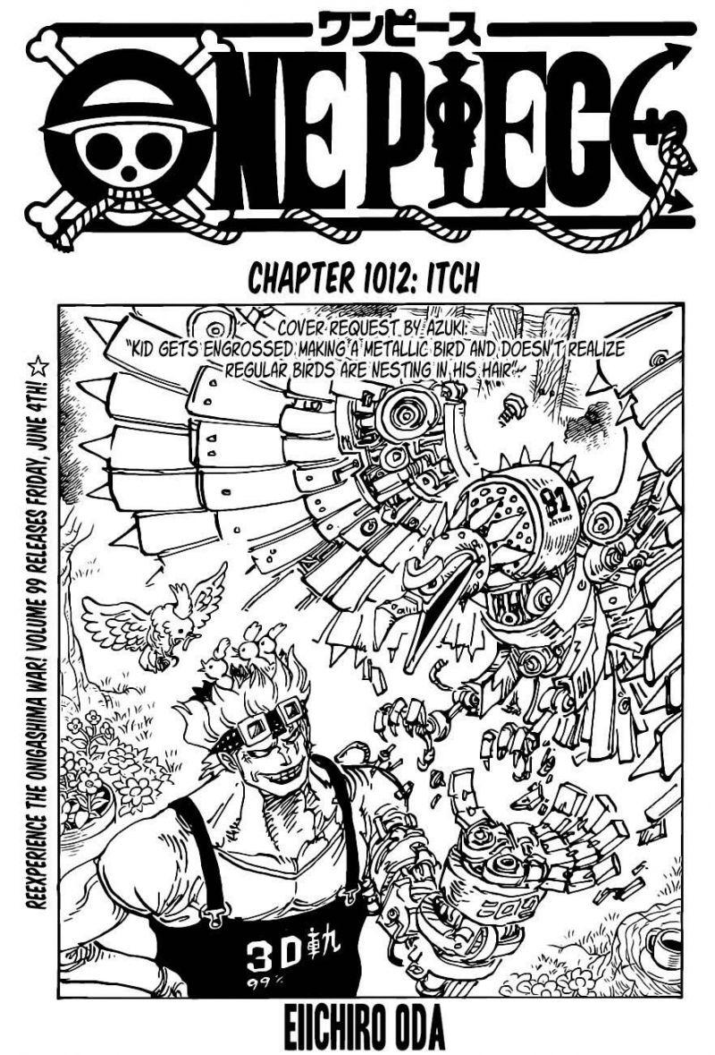 đảo hải tặc - one piece chapter 1012 1