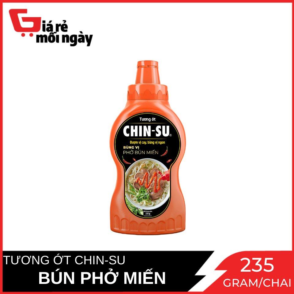 Tương ớt CHIN-SU Bùng Vị Phở Bún Miến Chai 235g