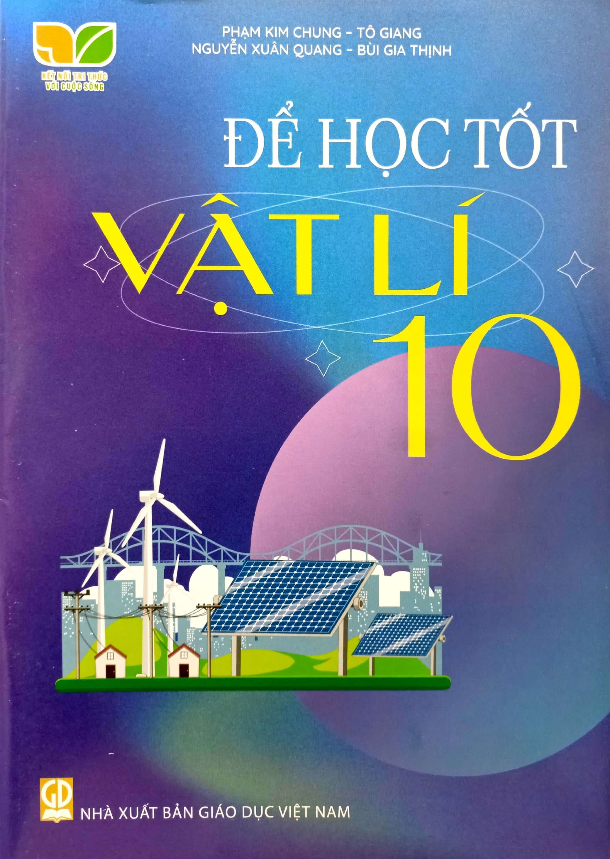 Combo Để học tốt Vật lí, Hóa học, Sinh học 10 (Kết nối tri thức với cuộc sống)