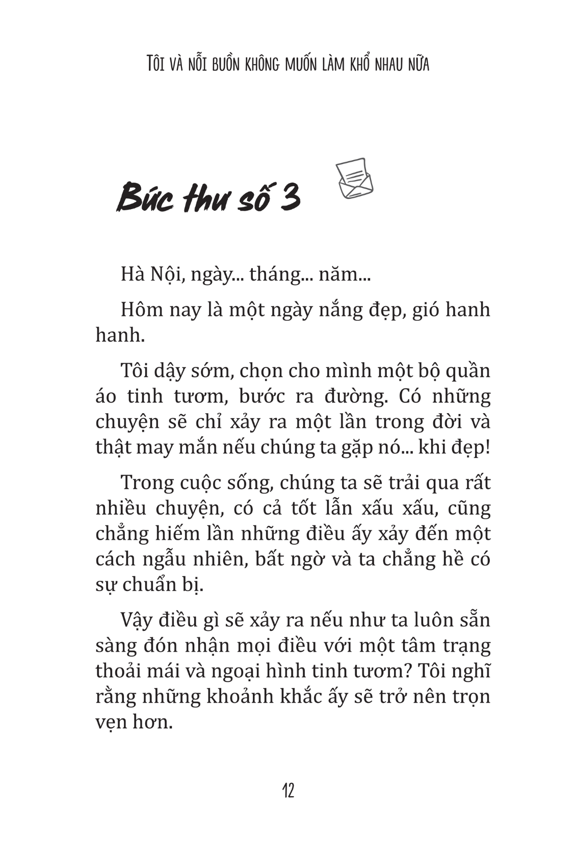 Tôi Và Nỗi Buồn Không Muốn Làm Khổ Nhau Nữa