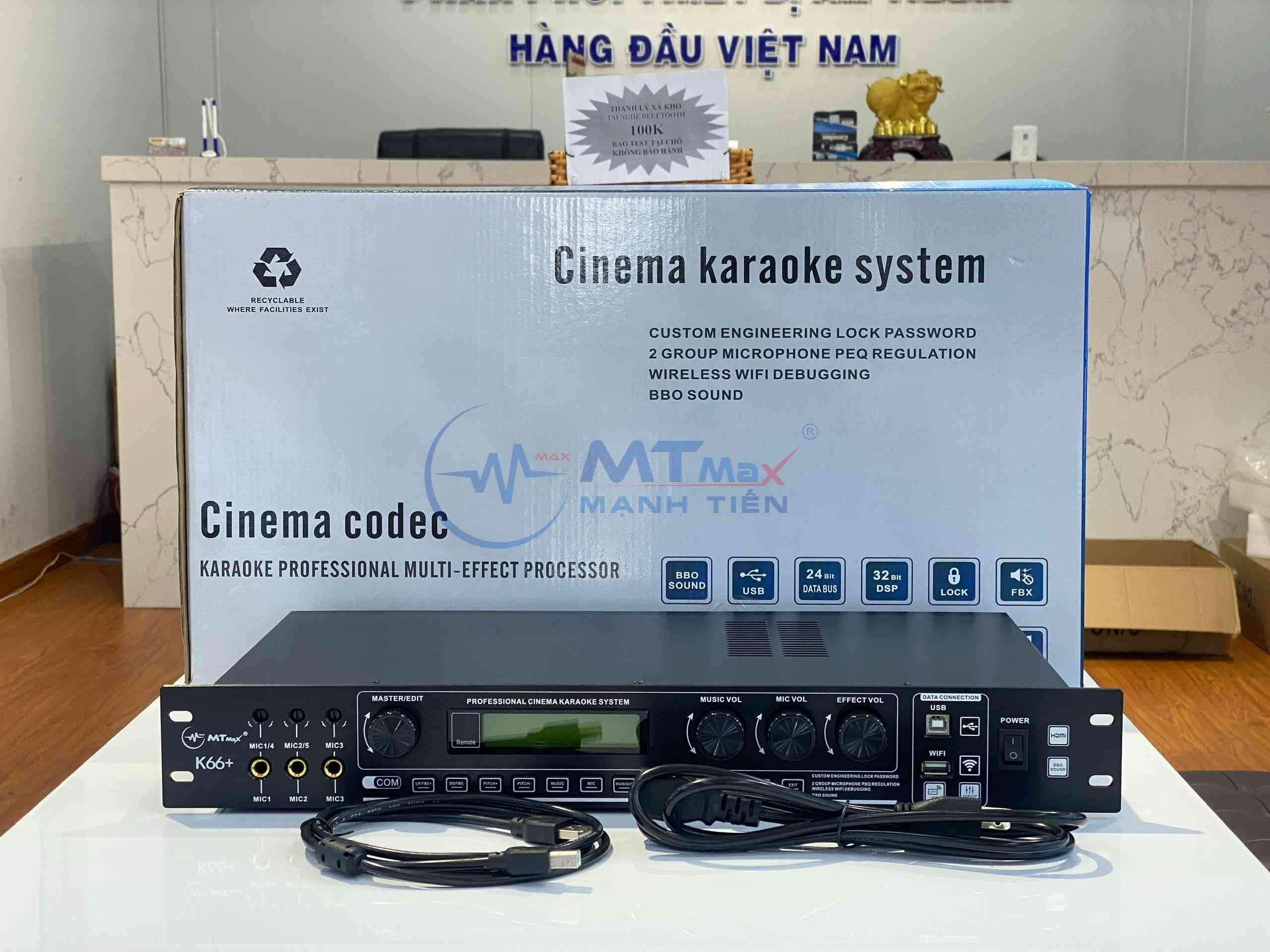 Vang Số Karaoke K66 Plus - Chống Hú Tốt, Echo Reverb Mượt Mà Cho Tiếng Ca Hay Và Trong Trẻo-thích hợp karaoke gia đình