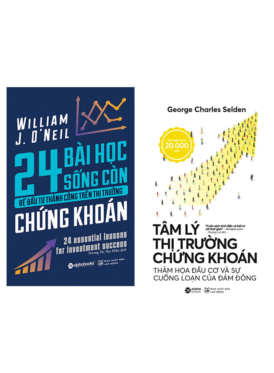 Combo Sách Thị Trường Chứng Khoán: 24 Bài Học Sống Còn Để Đầu Tư Thành Công Trên Thị Trường Chứng Khoán + Tâm Lý Thị Trường Chứng Khoán (2 Cuốn)