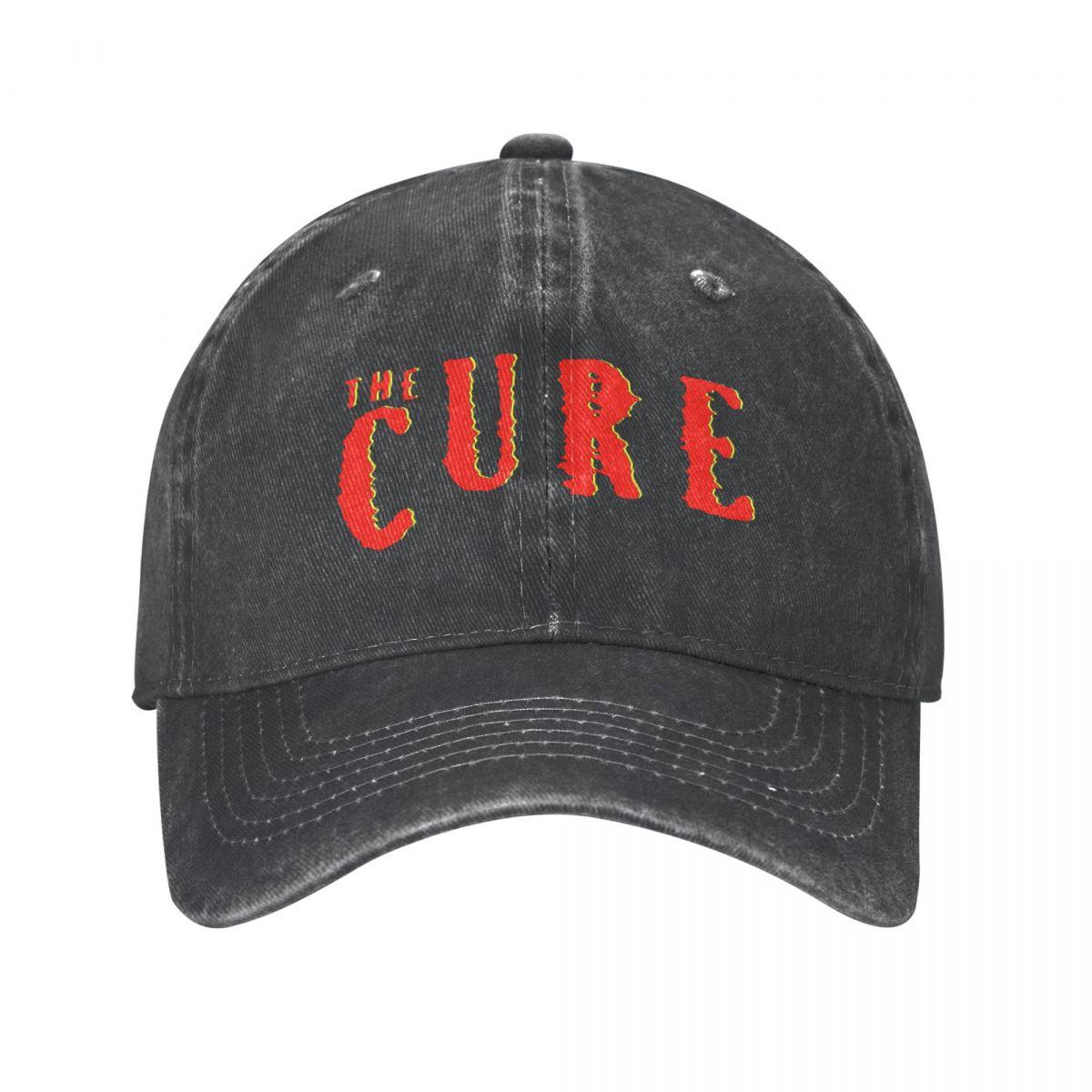 The Cure Water Wash Ponytail Cap Cap điều chỉnh mũ người lớn Unisex Cap Spring Autumn Classic Casquette Gorras Color: Dark Gray Size: One Size