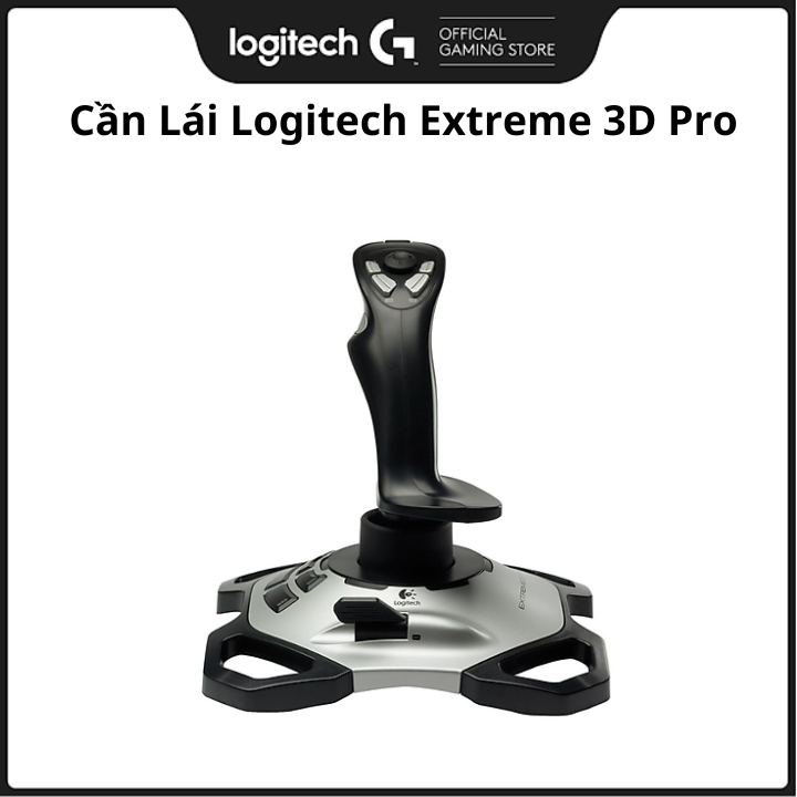 Cần Lái Logitech Extreme 3D Pro - Hàng Chính Hãng