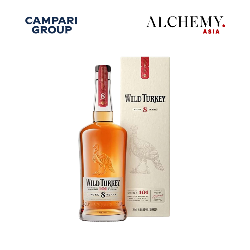 Rượu Wild Turkey Bourbon 8YO 50.5% 1x0.7L