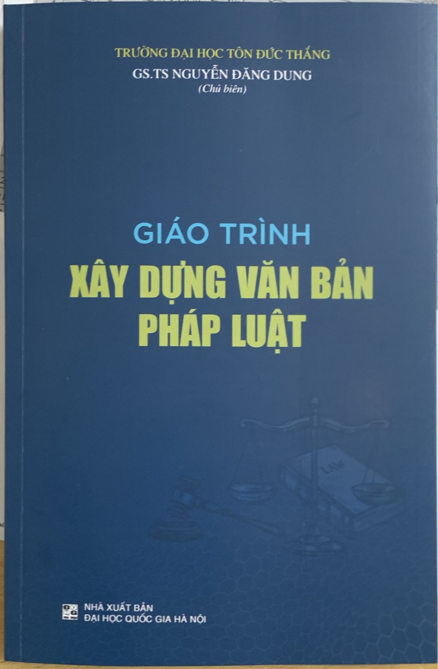 Giáo trình xây dựng văn bản pháp luật