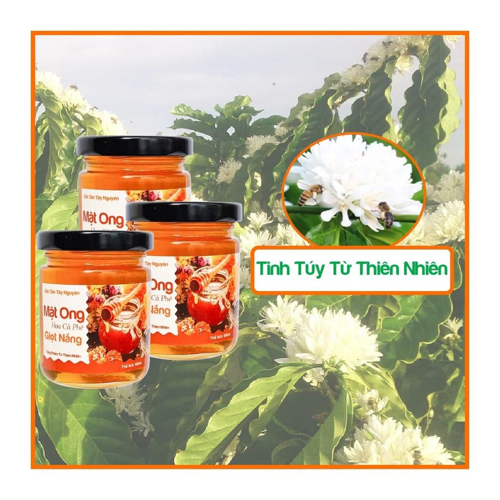 Mật ong hoa cà phê Đăk Lăk cao cấp, nguyên chất bổ dưỡng tốt cho sức khỏe thể tích 100ml từ NÔNG SẢN GIỌT NẮNG