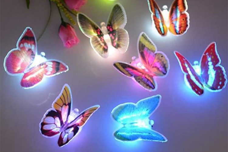 Bộ 10 Đèn Led Bướm Phát Quang