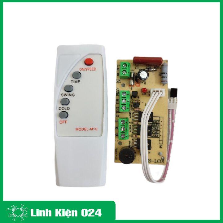 Bộ mạch điều khiển quạt phun sương hơi nước đa năng V2