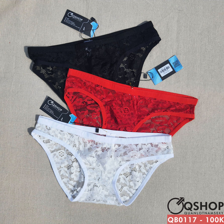 Quần lót tam giác ren lưới QSHOP QB0117