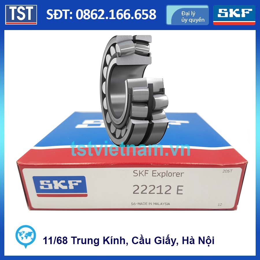 Vòng bi bạc đạn SKF 22212 E