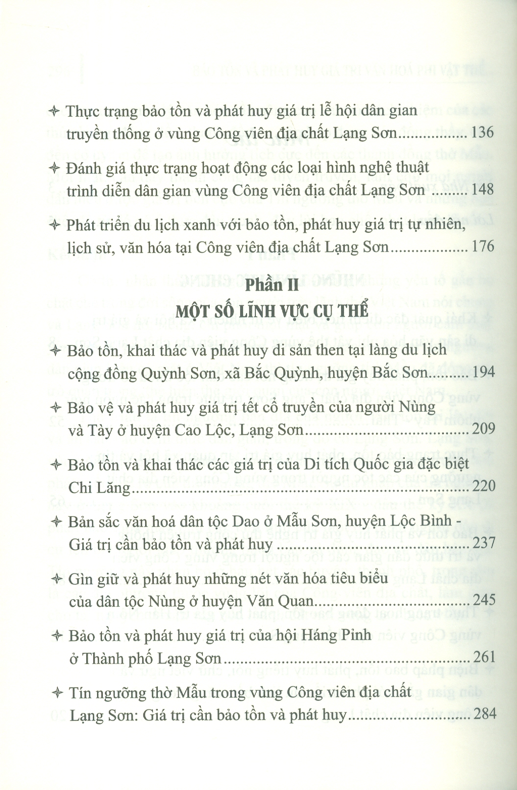 Bảo Tồn Và Phát Huy Giá Trị Văn Hoá Phi Vật Thể Trong Vùng Công Viên Địa Chất Lạng Sơn