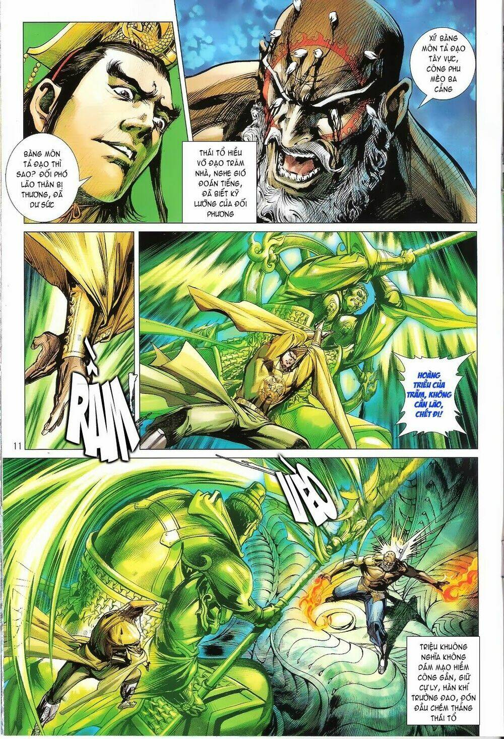 thiết tướng tung hoành (cựu tác) chapter 68 11