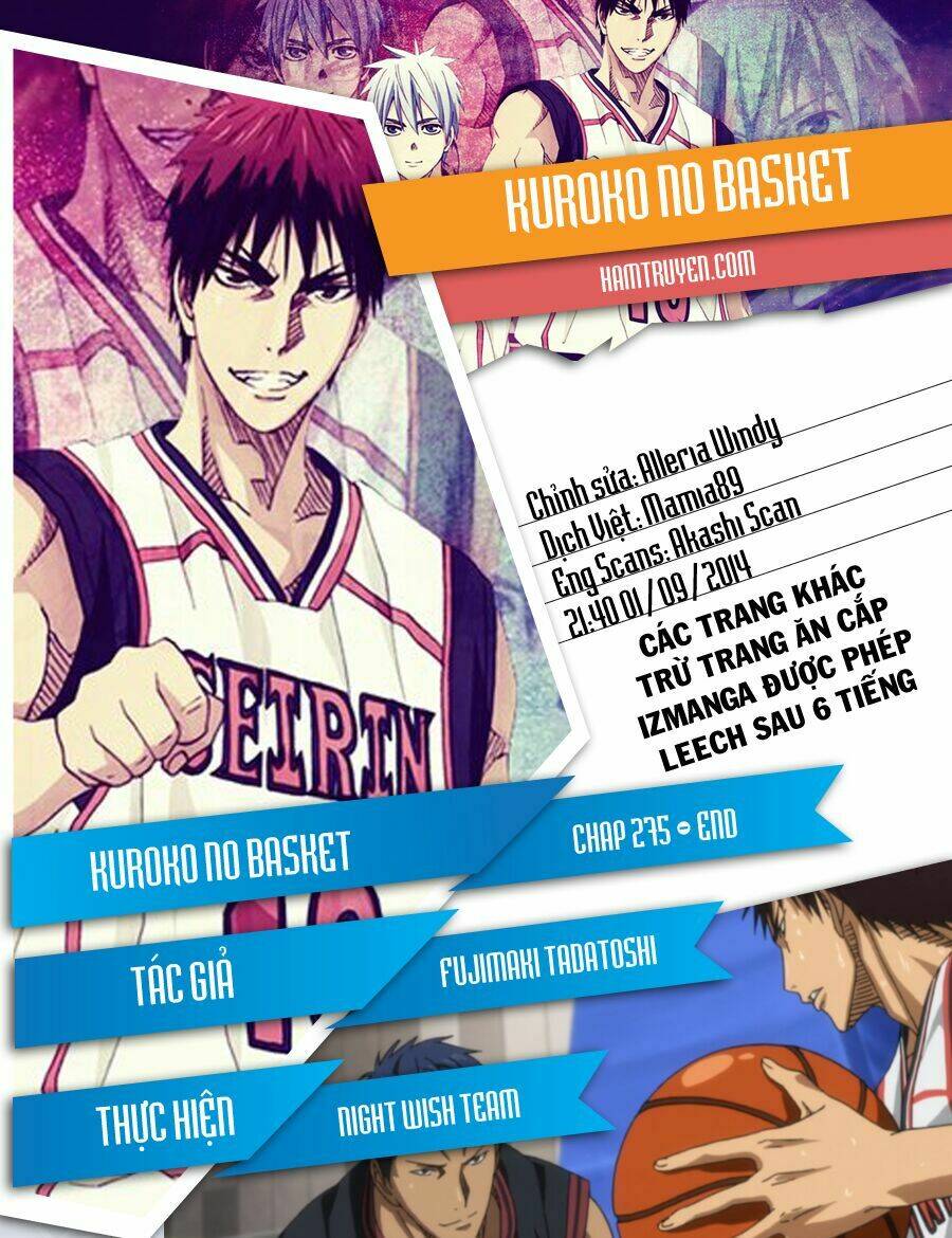 vua bóng rổ kuroko chapter 275 1