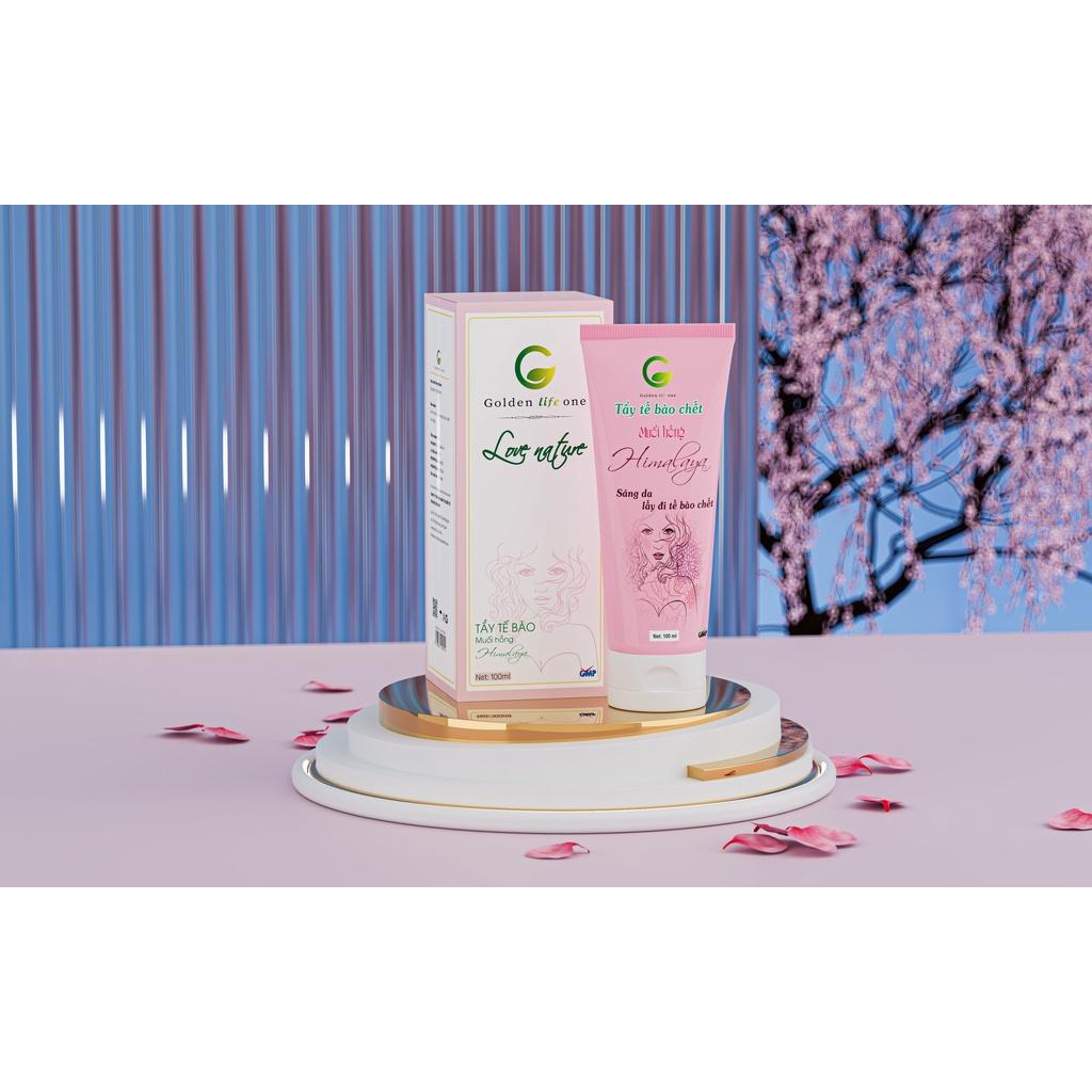 Combo Sữa Rửa Mặt Love Nature 50ML + Tẩy Tế Bào Chết Love Nature 100ML Muối Hồng Himalaya