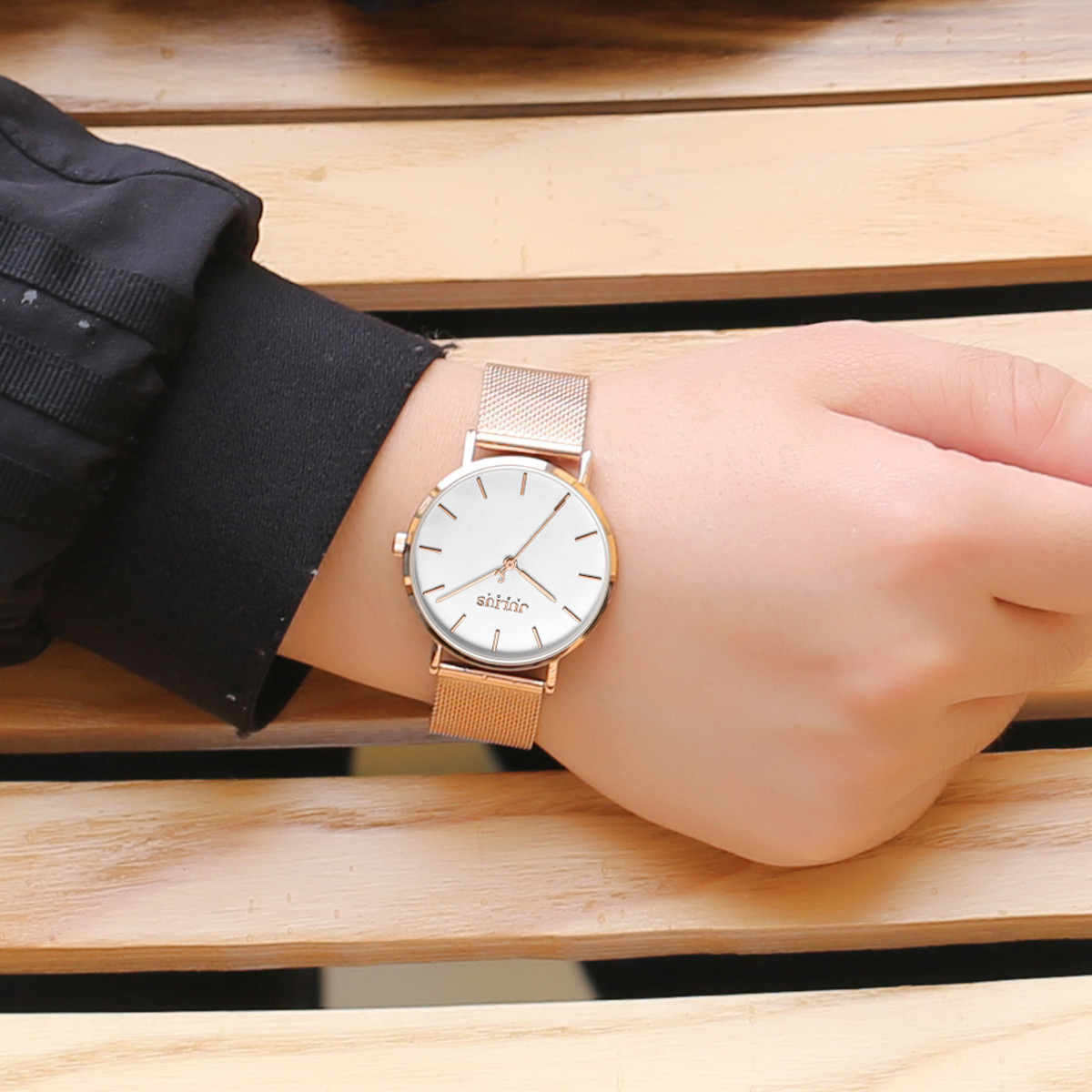 Đồng Hồ Nam Hàn Quốc Dây Kim Loại Julius JA 1164M