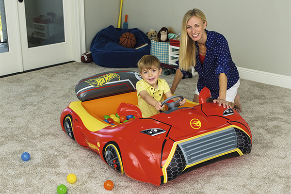 Đồ Chơi Ô Tô Bơm Hơi Hình Hotwheels Bestway 93404