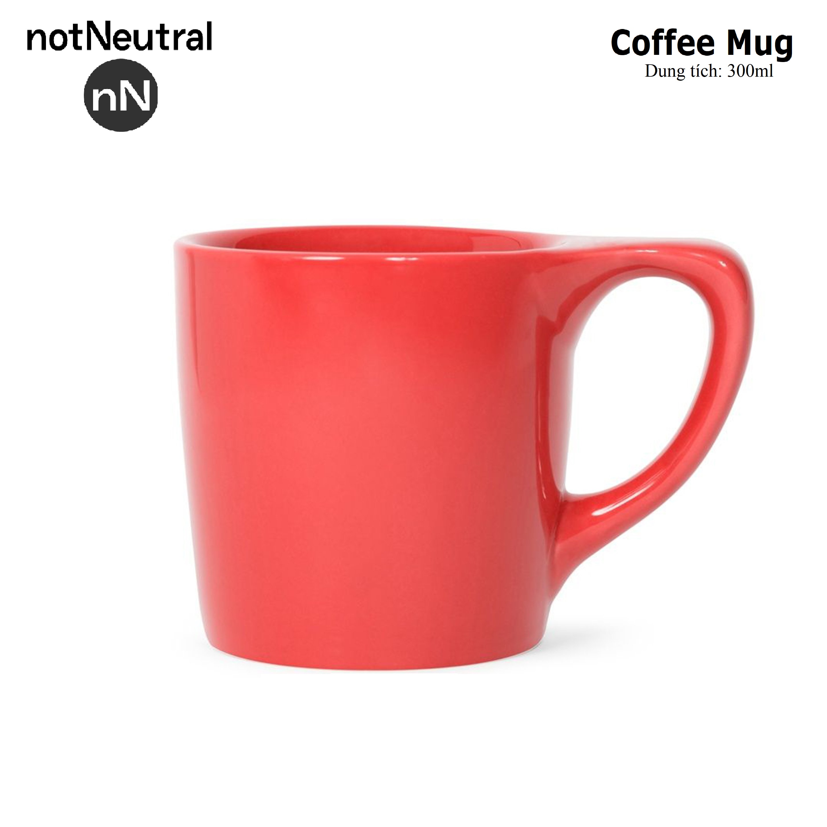 Ly NotNeutral LINO Coffee Mug cốc sứ màu 300ml