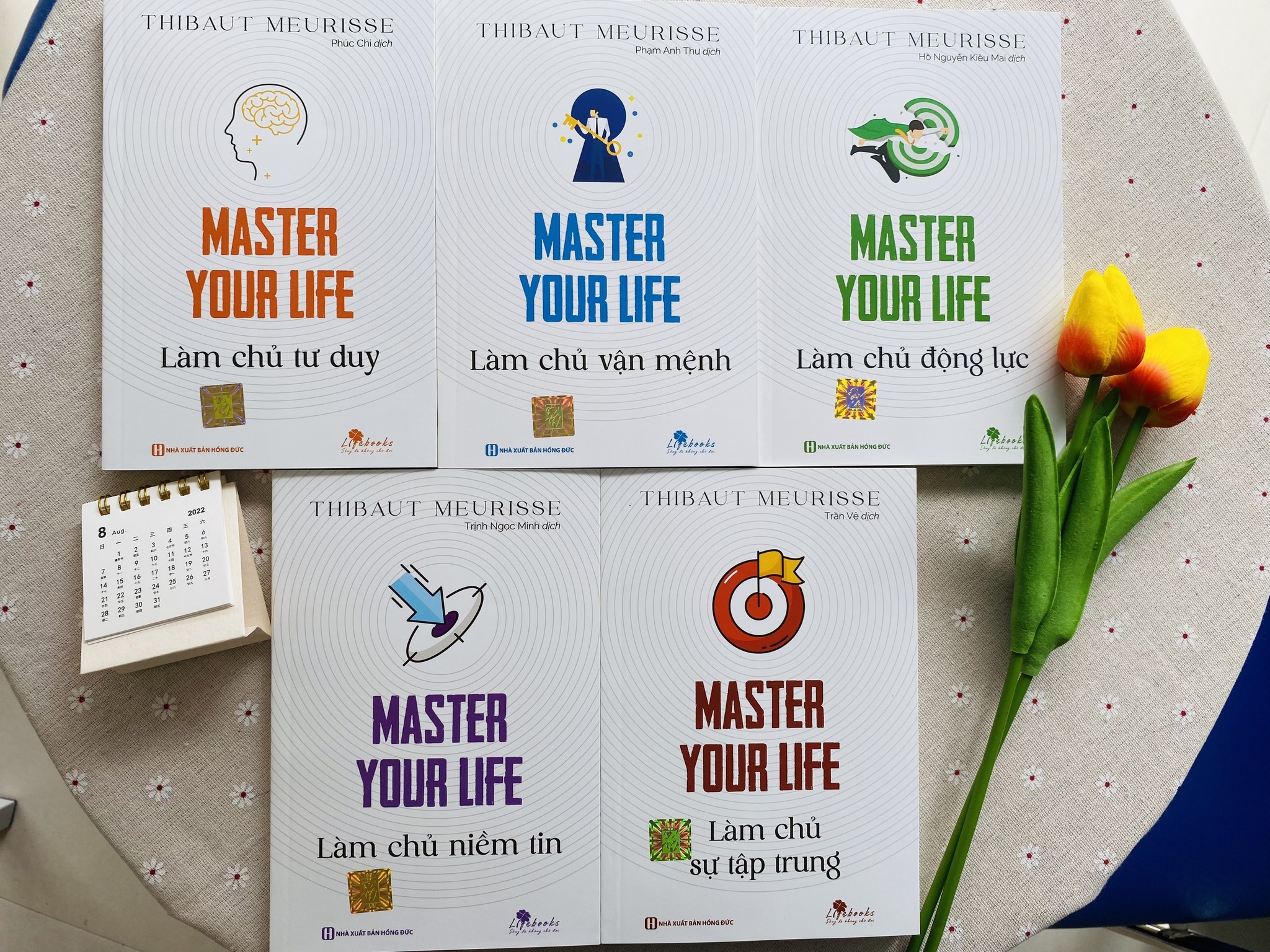 Bộ sách Master Your Life: Làm chủ cuộc sống, thay đổi cuộc đời