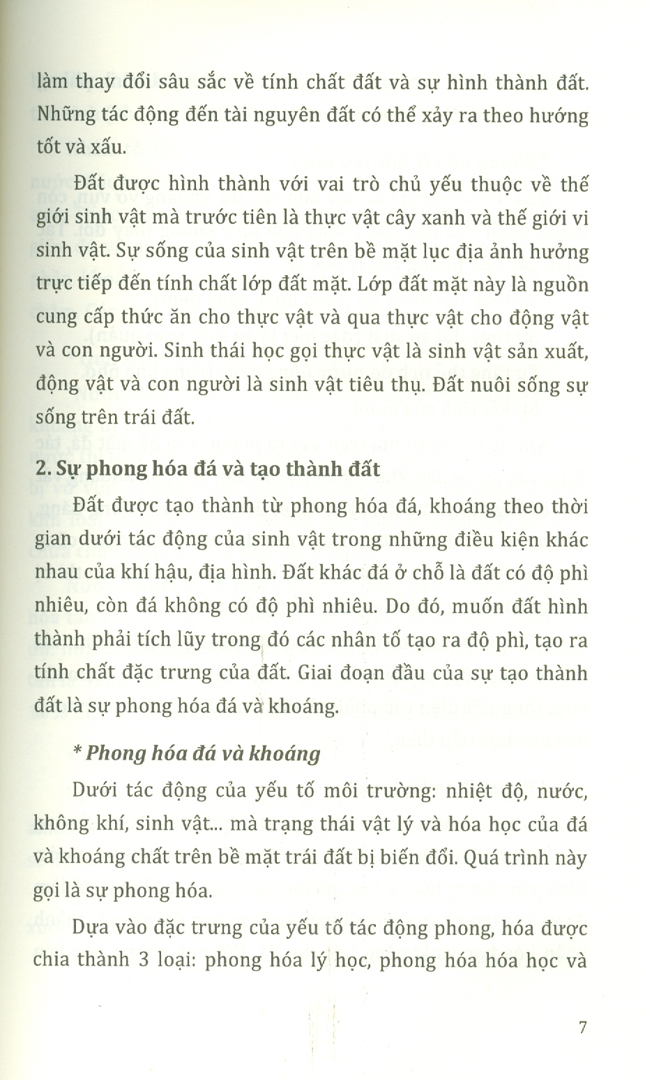 Phòng Chống Ô Nhiễm, Xói Mòn Thoái Hóa Và Cải Tạo Đất Nông Nghiệp Bền Vững