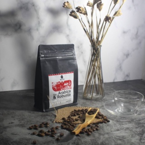 Cà phê Blend Arabica & Robusta Tinh Coffee, Vị cân bằng, đậm đà, thơm 100% nguyên chất, rang xay mộc - 250gr / 500gr